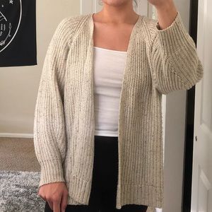 Open front cardigan